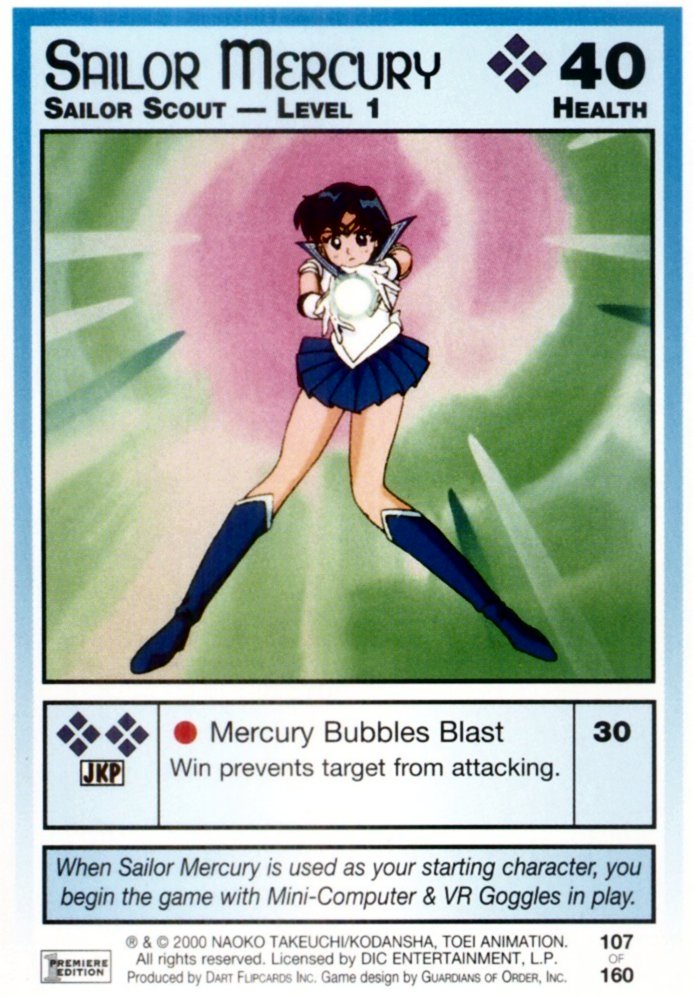 Sailor Mercury, Level 1